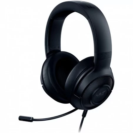 Razer Kraken X USB, 7.1 Surround Sound thru app, Ultra-Light Comfort, Bendable Cardioid Microphone, Oval Ear Cushions & Adjustab