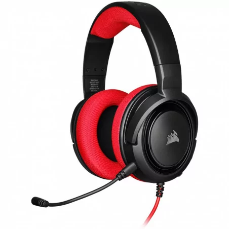 Corsair HS35 STEREO Gaming Headset, Red (EU Version) - 2