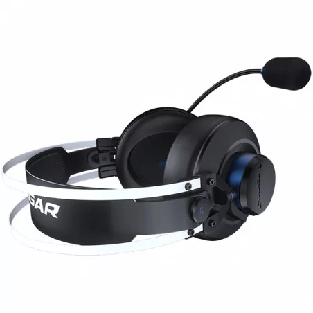 COUGAR VM410 PS, 53mm Graphene Diaphragm Drivers, 9.7mm Noise Cancellation Microphone, Volume Control and Microphone Switch Cont
