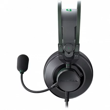 COUGAR VM410 XB, 53mm Graphene Diaphragm Drivers, 9.7mm Noise Cancellation Microphone, Volume Control and Microphone Switch Cont