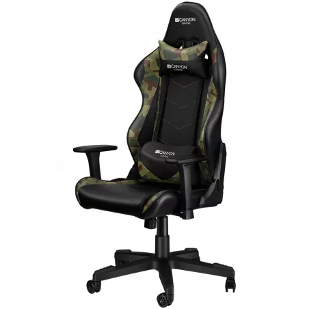 CANYON Argama GС-4AO Gaming chair, PU leather, Original foam and Cold molded foam, Metal Frame, Top gun mechanism, 90-165 dgree,