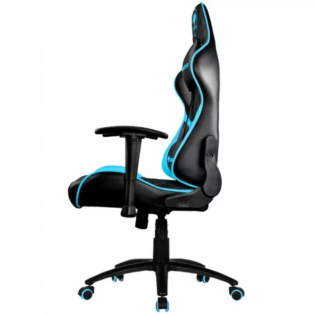 COUGAR Armor One Blue, Gaming Chair, Diamond Check Pattern Design, Breathable PVC Leather, Class 4 Gas Lift Cylinder, Full Steel