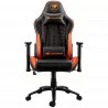 COUGAR OUTRIDER - Orange, Gaming Chair, Premium PVC Leather, Head and Lumbar Pillow, High Density Shaping Foam, Continuous 180º 