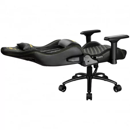 COUGAR OUTRIDER S ROYAL, Gaming Chair, Body-embracing High Back Design, Premium PVC Leather, Head and Lumbar Pillow, 180º Reclin