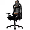 COUGAR Armor S BLACK Gaming Chair, Full Steel Frame, 4D adjustable arm rest, Gas lift height adjustable, 180º seat back adjustab
