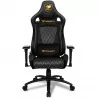 COUGAR Armor S ROYAL Gaming Chair, Full Steel Frame, 4D adjustable arm rest, Gas lift height adjustable, 180º seat back adjustab