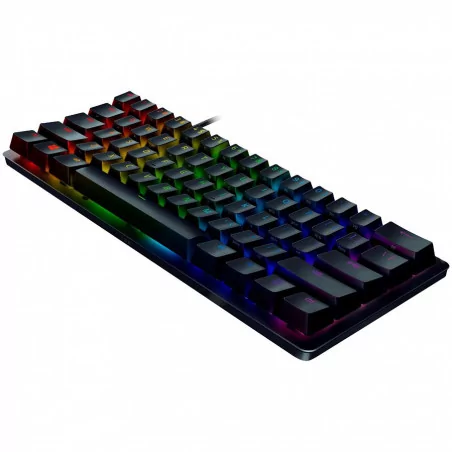 Razer Huntsman Mini (Red Switch), US Layout, Black, Razer Clicky Optical Switch, Razer Chroma customizable backlighting w/ 16.8 