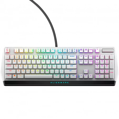 Alienware 510K Low-profile RGB Mechanical Gaming Keyboard - AW510K (Lunar Light) - 1