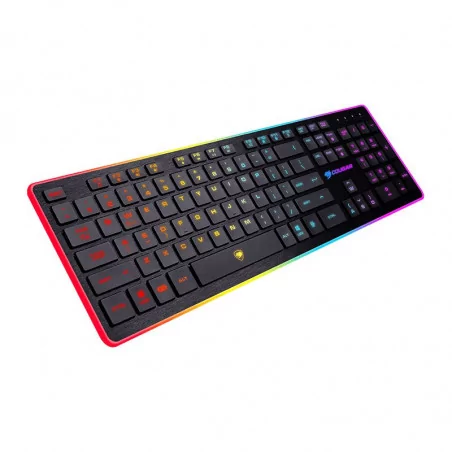 COUGAR VANTAR Scissor Gaming Keyboard, 19-Key Rollover, USB plug,Dimensions:132(L) X 445(W) X 20(H)mm,5.20(L) x 17.52(W) x 0.79(