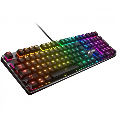 COUGAR Vantar MX, Mechanical Gaming Keyboard, Red switches, N-key rollover, 1000Hz poling rate, RGB Backlit, Aluminium / Plastic