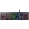 COUGAR VANTAR AX Scissor Gaming Keyboard, Scissor switches, 19-Key Rollover, USB plug, RGB light effects, CNC Unibody Aluminum F