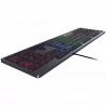 COUGAR VANTAR AX Scissor Gaming Keyboard, Scissor switches, 19-Key Rollover, USB plug, RGB light effects, CNC Unibody Aluminum F