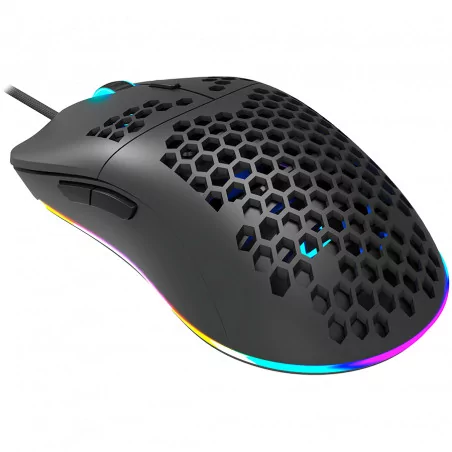 CANYON,Gaming Mouse with 7 programmable buttons, Pixart 3519 optical sensor, 4 levels of DPI and up to 4200, 5 million times key