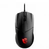 MSI CLUTCH GM41 LIGHTWEIGHT Gaming Mouse, 65g Ultra-Light, PixArt PMW-3389 Optical Sensor - 16 000 DPI, OMRON Switches Rated for