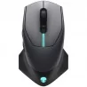 Alienware 610M Wired / Wireless Gaming Mouse - AW610M (Dark Side of the Moon) - 1