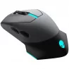 Alienware 610M Wired / Wireless Gaming Mouse - AW610M (Dark Side of the Moon) - 2