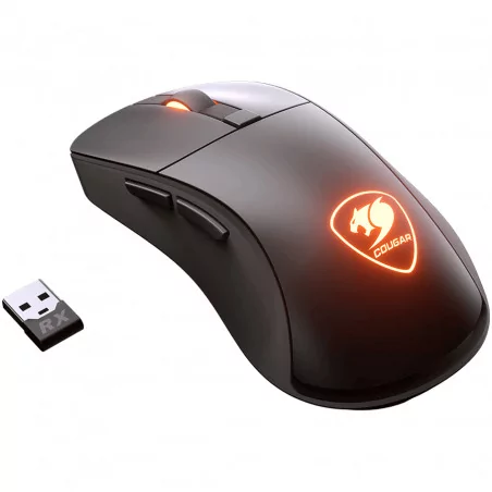 COUGAR Surpassion RX, Gaming Mouse, PixArt PMW3330 Optical Gaming Sensor, 50-7200 DPI, 125 / 250 / 500 / 1000Hz Poling Rate, 50M