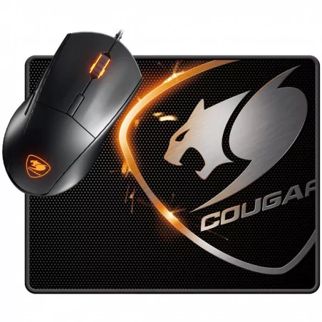 COUGAR MINOS XC GAMING GEAR COMBO, Mouse Minos XC + Mouse Pad Speed XC, Mouse: ADNS-3050 Optical gaming sensor, 4000 DPI, 1000Hz