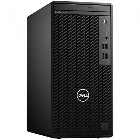 Dell OptiPlex 3080 MT, Intel Core i3-10105 (6M Cache, 4C, 3.7 GHz up to 4.4Ghz), 8GB (1x8GB) 2666MHz DDR4, 1TB SATA, Intel UHD G