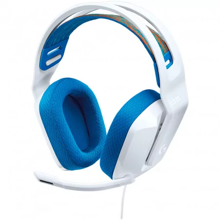 LOGITECH G335 Wired Gaming Headset - WHITE - 3.5 MM - 4