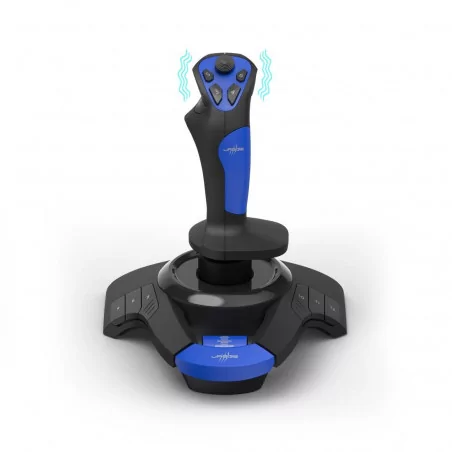 uRage &quotAirborne 300&quot Gaming Joystick, for PC, Black/Blue - 4