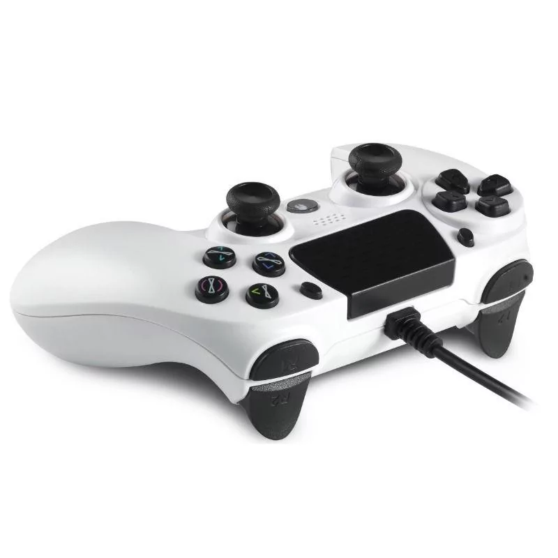 Wired Gamepad Spartan Gear Hoplite for PC and PS4, White - 1