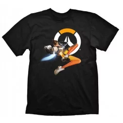 Overwatch T-Shirt Tracer Hero, Gaya Entertainment, L