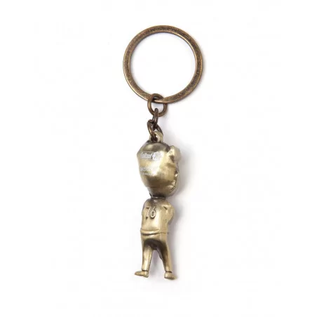 Ключодържател Fallout - Golden Vault Boy 3D Metal Keychain, Bioworld - 2