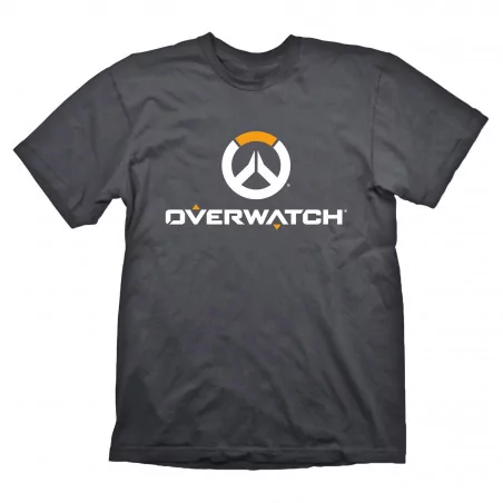 Тениска Gaya Entertainment Overwatch &quotLogo&quot White/Orange on Grey, XXL - 1