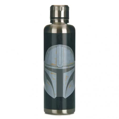 Paladone Star Wars The Mandalorian Metal Water Bottle - 1