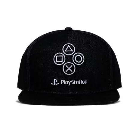 Шапка Playstation - Denim Symbols - Snapback - 1