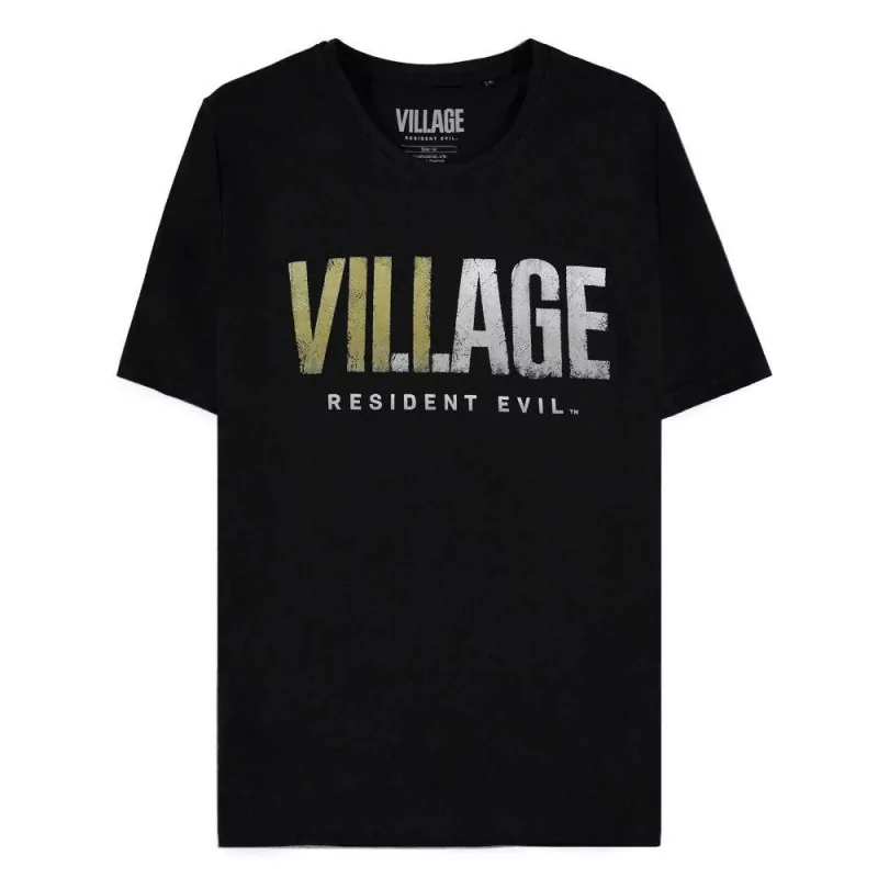 Resident Evil - Village Logo Black T-Shirt, Size L - 1 Resident Evil - Village Logo Black T-Shirt, Size L - 1