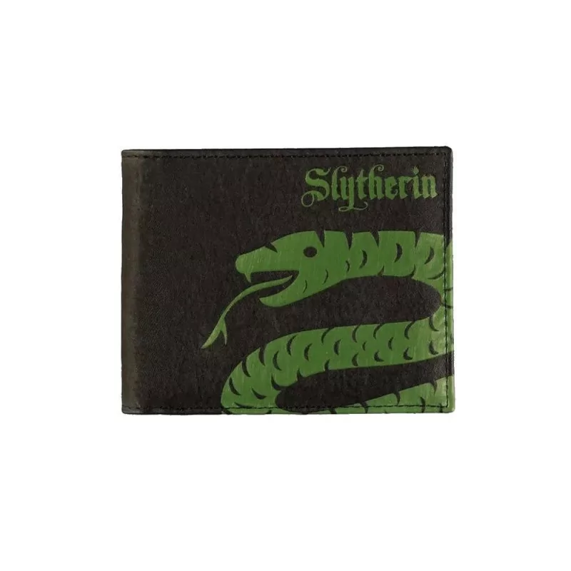 Портфейл Difuzed Warner - Harry Potter - Slytherin, Сгъваем, Черен - 1 Портфейл Difuzed Warner - Harry Potter - Slytherin, Сгъваем, Черен - 1