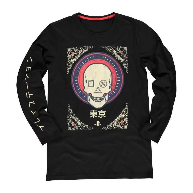 Playstation - Skull - Longsleeve - S - 1 Playstation - Skull - Longsleeve - S - 1