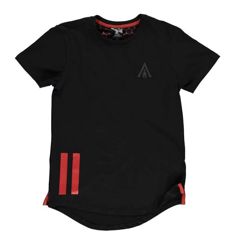 Тениска Bioworld Difuzed Assassin's Creed Odyssey - Tape T-shirt, Size S - 1 Тениска Bioworld Difuzed Assassin's Creed Odyssey - Tape T-shirt, Size S - 1