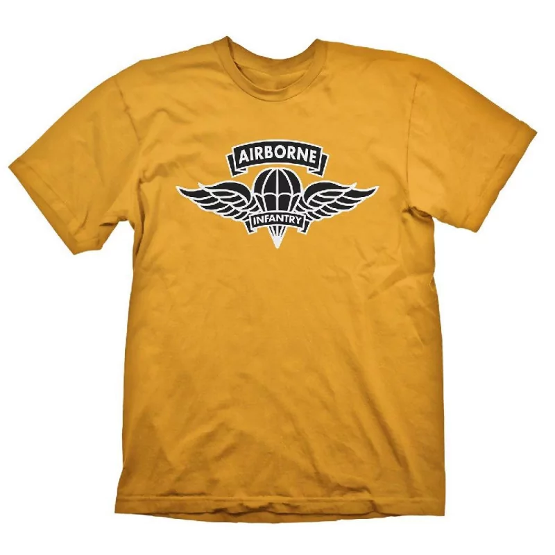 Тениска Wolfenstein Airbourne T-Shirt Yellow, Size S - 1