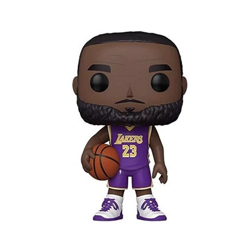 Funko POP! Basketball NBA: Los Angeles Lakers - LeBron James (Purple Jursey) 98, 10" - 1 Funko POP! Basketball NBA: Los Angeles Lakers - LeBron James (Purple Jursey) 98, 10" - 1