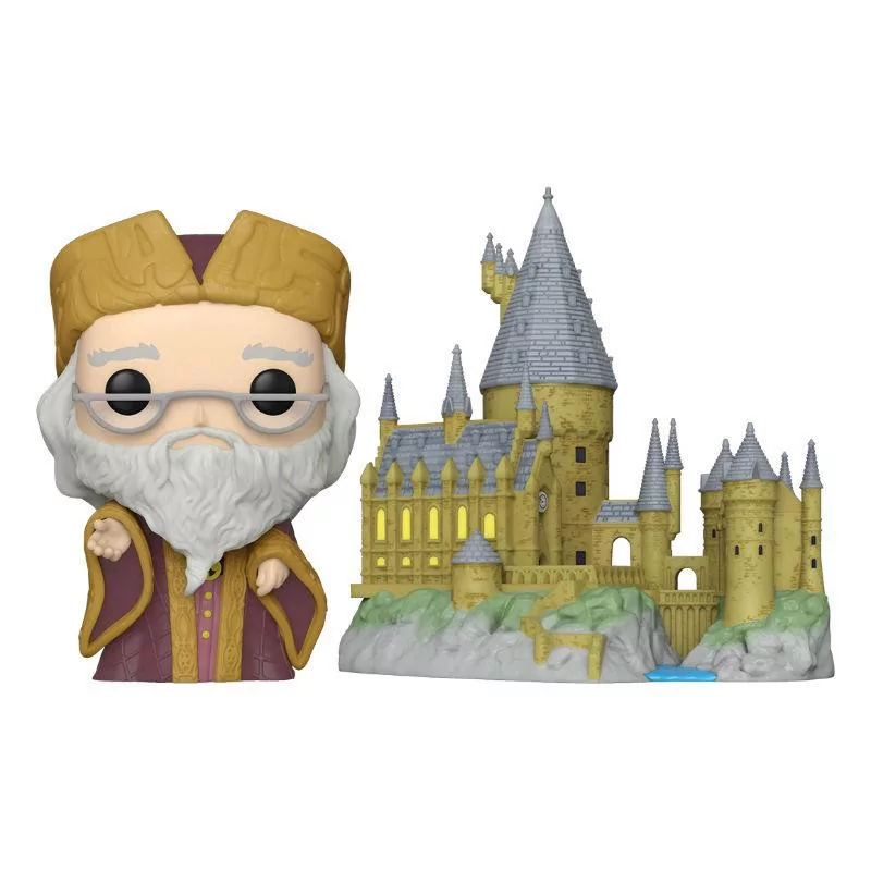 Фигурка Funko POP! Town: Harry Potter - Albus Dumbledore with Hogwarts 27 - 1