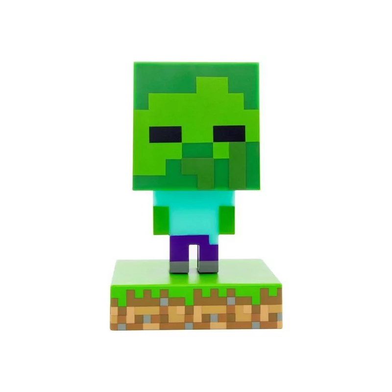 Статуетка Paladone Minecraft Zombie Icon Lamp - 1