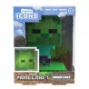 Статуетка Paladone Minecraft Zombie Icon Lamp - 3