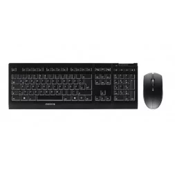 Kомплект клавиатура с мишка CHERRY B.UNLIMITED 3.0, Безжичен, Черен