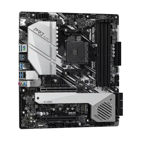 Дънна платка ASROCK X570M Pro4, socket AM4 - 4