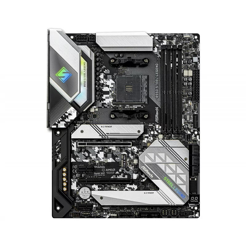 Дънна платка ASRock B550 STEEL LEGEND - 1 Дънна платка ASRock B550 STEEL LEGEND - 1