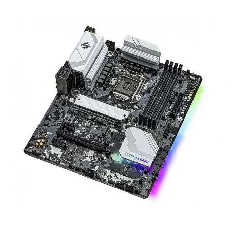 Дънна платка ASRock B560 Steel Legend, socket 1200, Polychrome RGB, ATX - 3