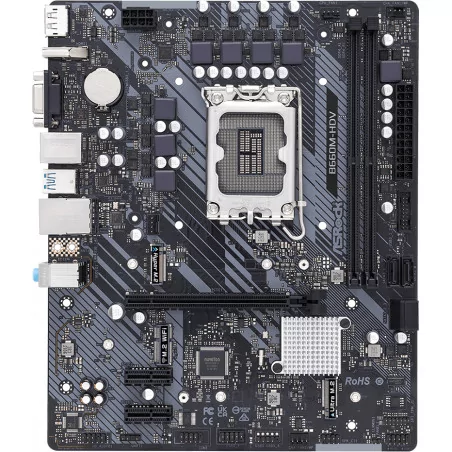 Дънна платка ASRock B660M-HDV, LGA1700, DDR4, mATX - 1