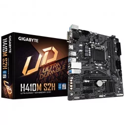 Motherboard GIGABYTE H410M-S2H 1.0, Socket 1200 (400 Series), 2 x DDR4