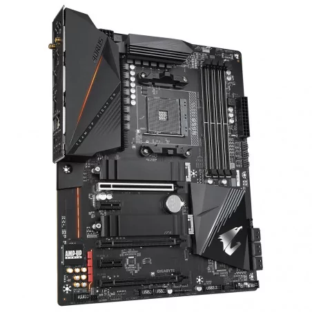 Дънна платка GIGABYTE B550 AORUS PRO AC, WI-FI, Socket AM4, 4 x DDR4, RGB Fusion 2.0 - 3