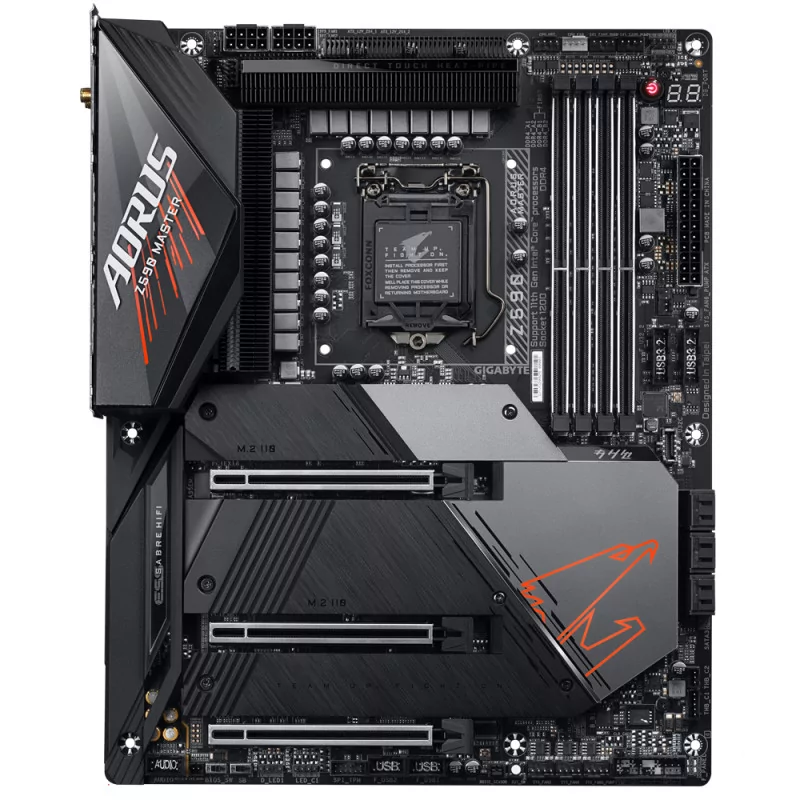 Дънна платка GIGABYTE Z590 AORUS MASTER socket 1200 Wi-Fi 6E, RGB Fusion 2.0 - 1