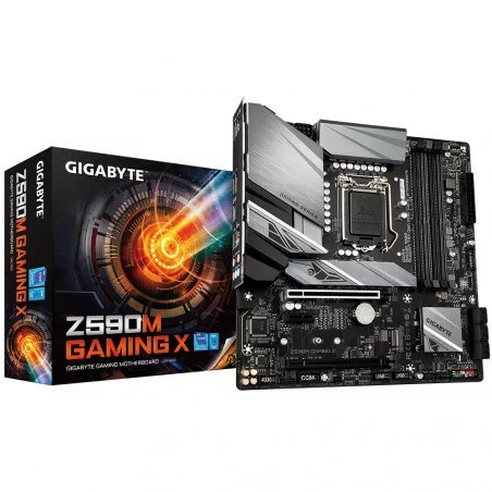 Дънна платка GIGABYTE Z590M GAMING X socket 1200, RGB Fusion 2.0 - 5