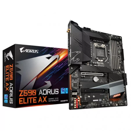 Дънна платка GIGABYTE Z590 AORUS ELITE AX socket 1200, Wi-Fi 6, RGB Fusion 2.0 - 5